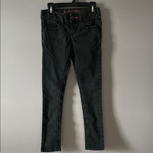 Old Navy Kids Black Super Skinny Jeans Size 7 Girls